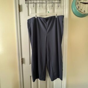 Grey / dusty blue Loft dress pants